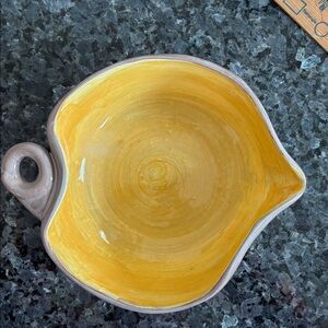 Mid-century Stangl hand-painted bowl in EUC